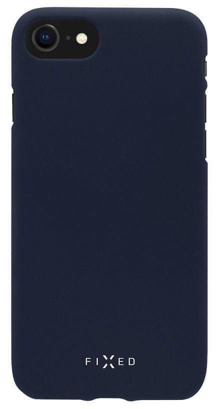 FIXED Zadný silikónový kryt Story pre Apple iPhone 7/8/SE 2020, modrý FIXST-100-BL
